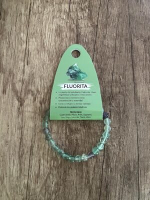 Pulsera fluorita 6 mm