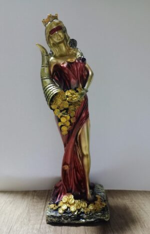 Figura de resina Diosa de la Fortuna