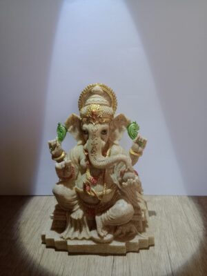 Figura Ganesha de resina (13 cm)