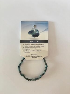 Pulsera Apatita (facetada)