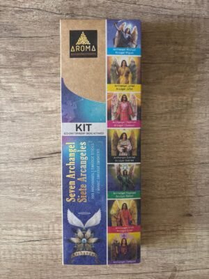 kit incienso +copas resina 7 Arcángeles